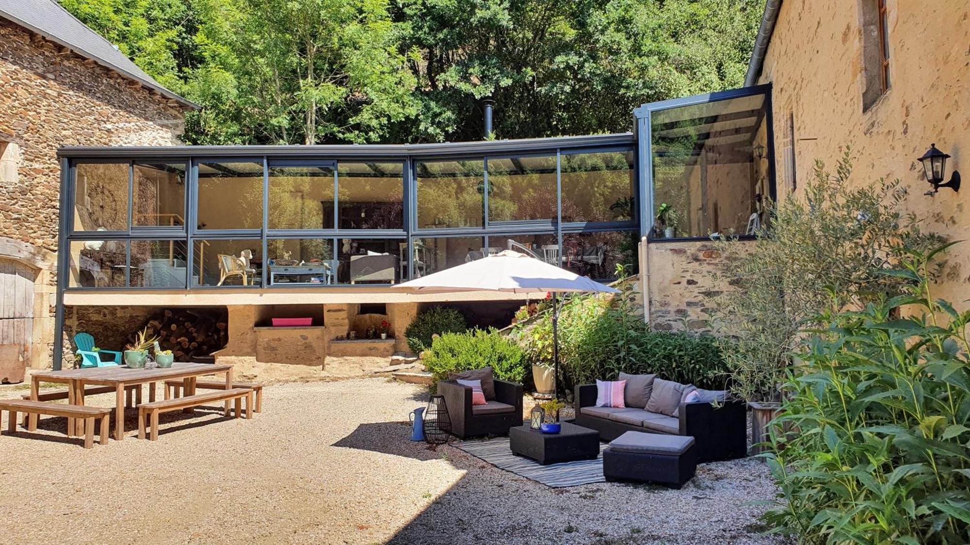 La Ferme Des Andes - Gite L'Atelier Quins Esterno foto